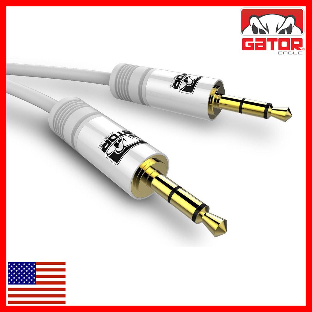 Aux Auxiliary Cable Male Audio Cord 3.5mm Car iPhone Android Samsung